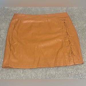 Leather skirt(bundle 3 for $8)